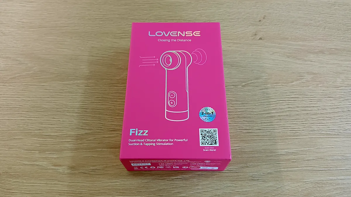 Verpackung des Lovense Fizz