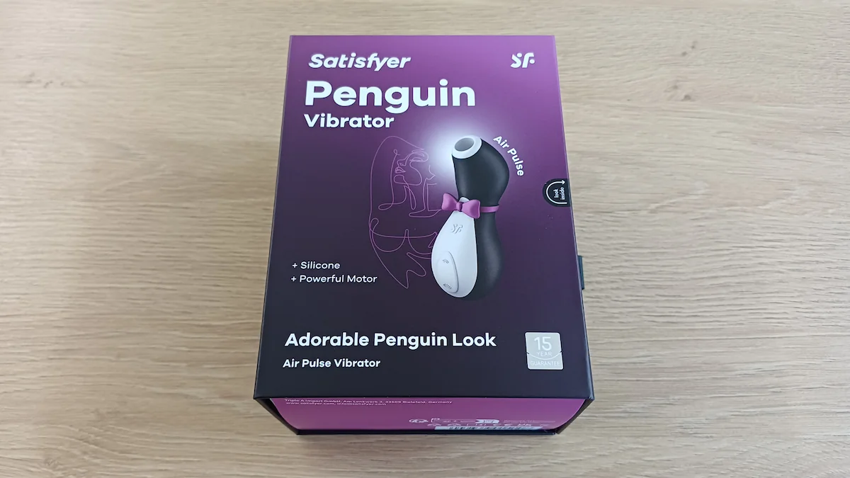 Verpackung des Satisfyer Penguin